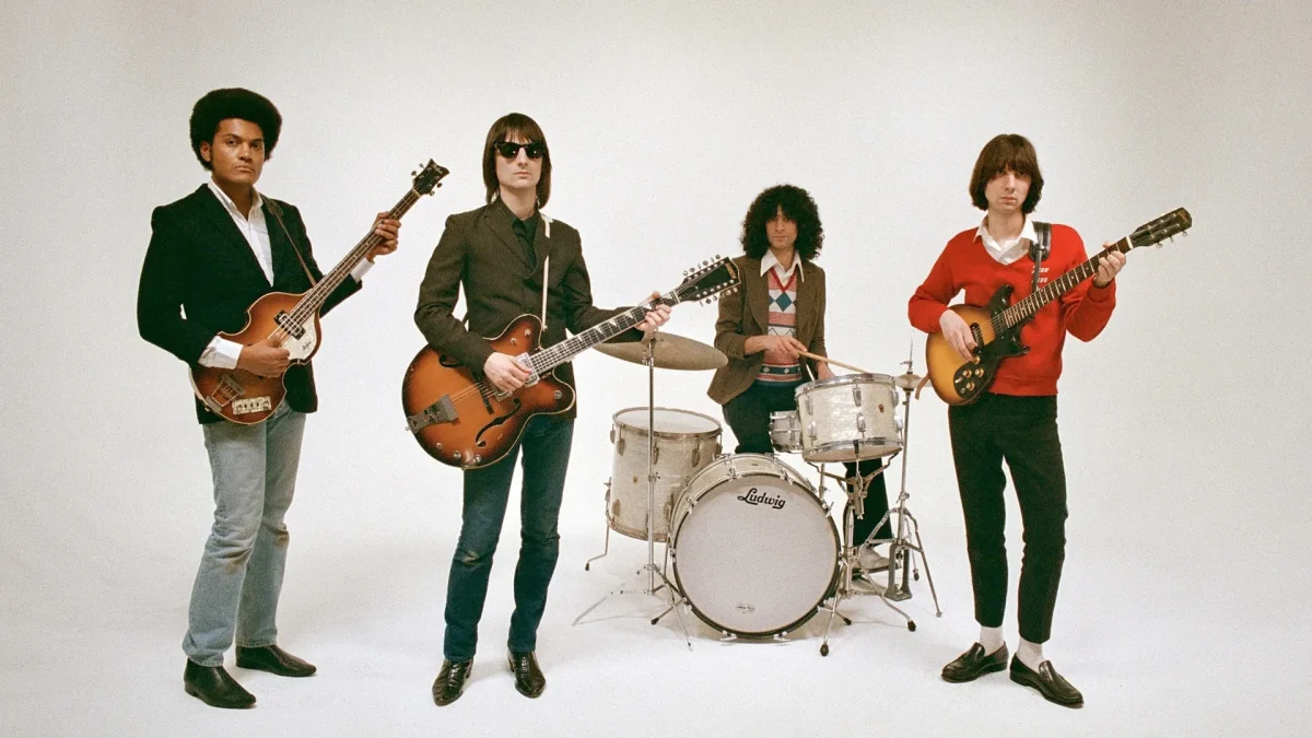 The Lemon Twigs en una fotografía promocional de su gira de 2026