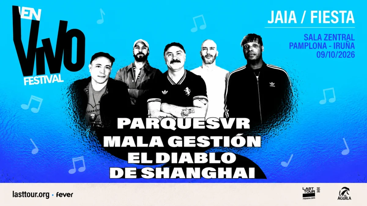 Cartel de Parquesvr, Mala Gestión y El Diablo de Shanghai para la presentación de EN VIVO 2027