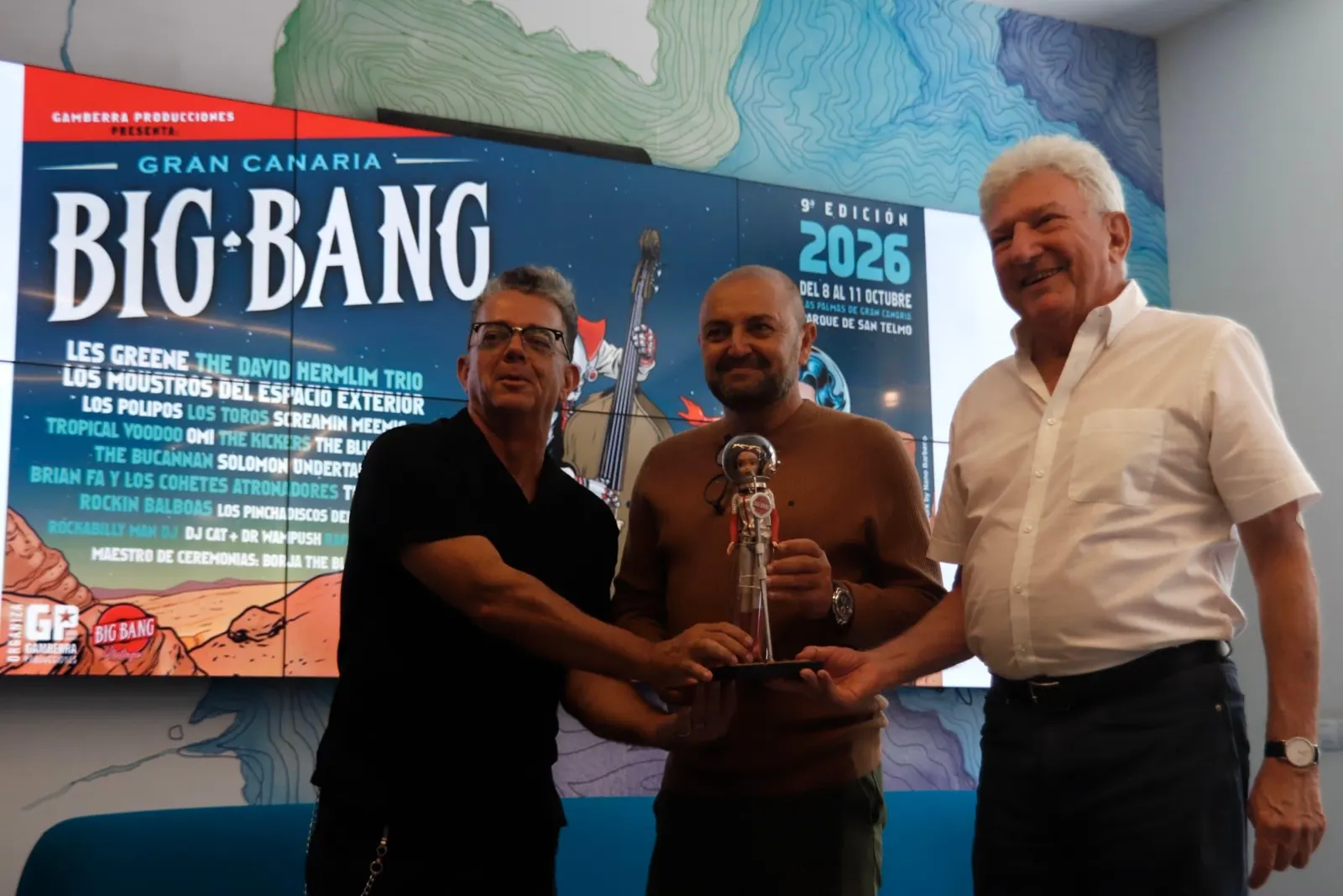 Presentación del Gran Canaria Big Bang Vintage Festival 2026 ante su cartel