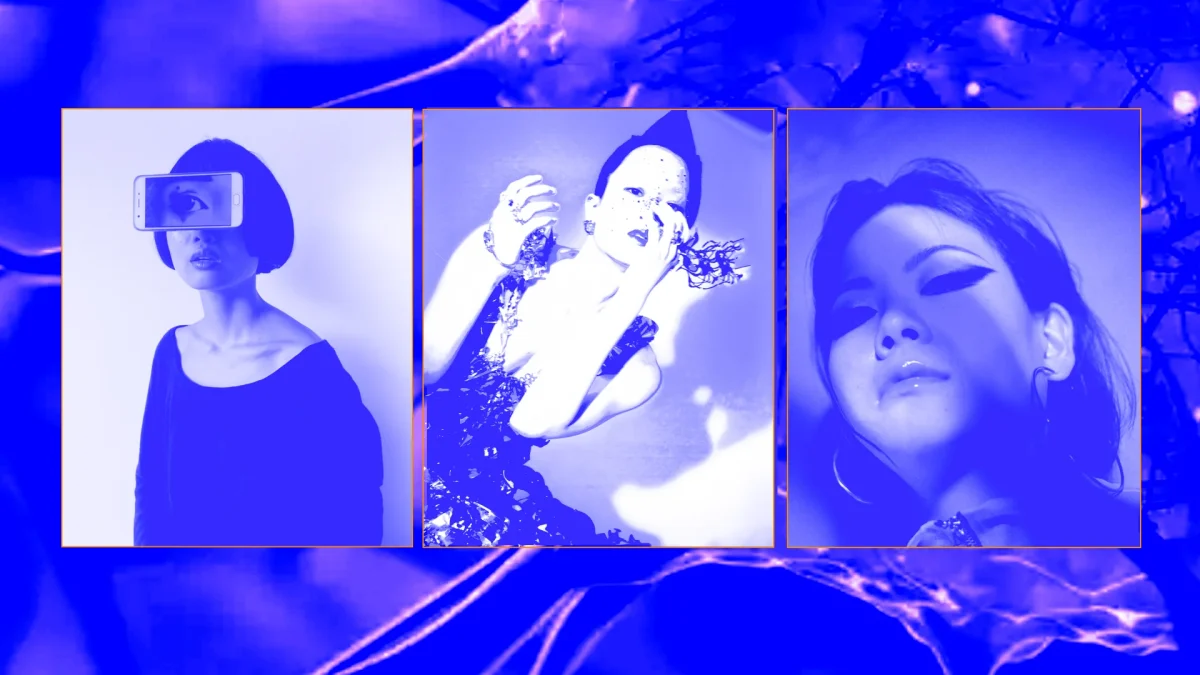 Sabiwa, scintii y Sonia Calico en la imagen oficial de She Makes Noise x Taiwán