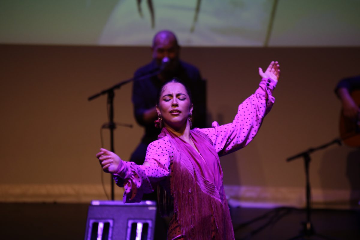 Actuación de baile flamenco en una imagen difundida por la Comunidad de Madrid