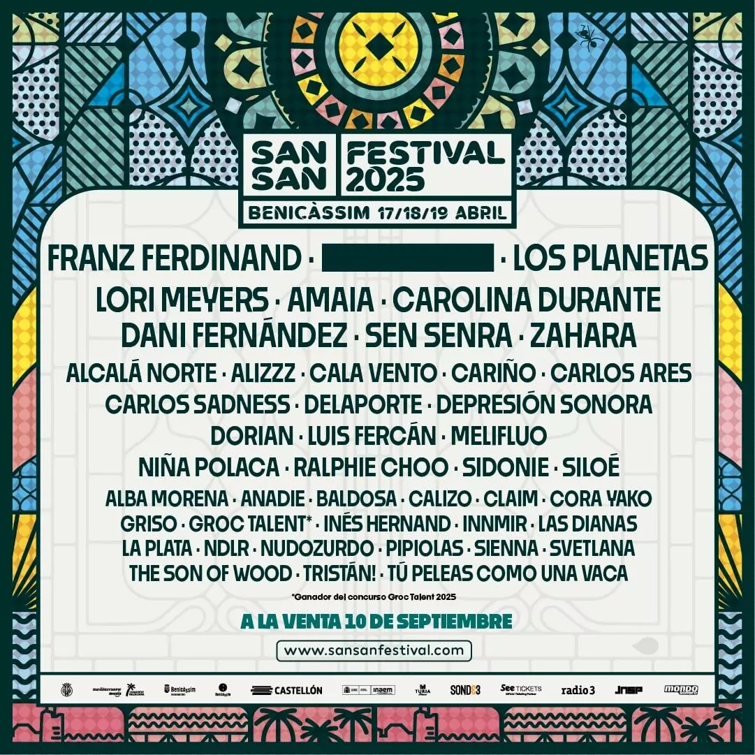 SanSan Festival 2025 cartel