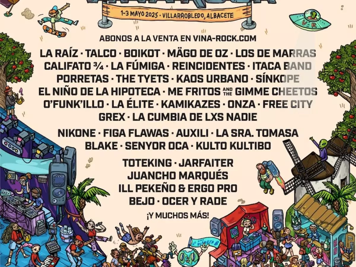 cartel del Viña Rock 2025