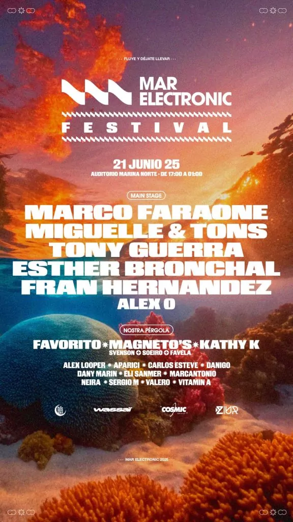 MAR Electronic Festival 2025 desvela su cartel completo