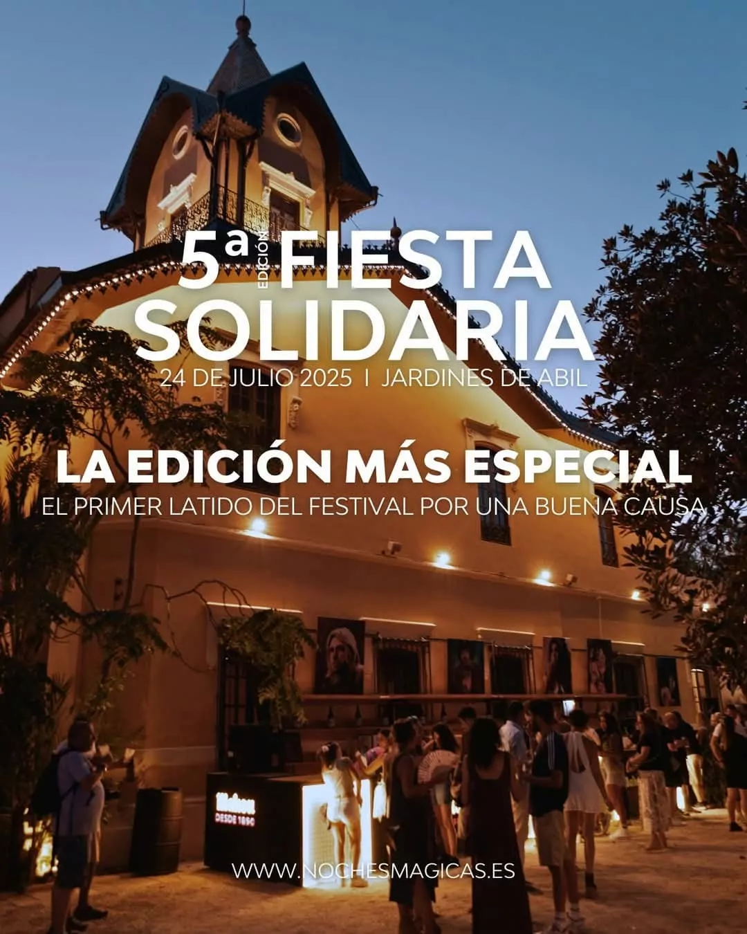Festival Noches Mágicas 2025 desvela nuevas confirmaciones y presenta su Fiesta Solidaria
