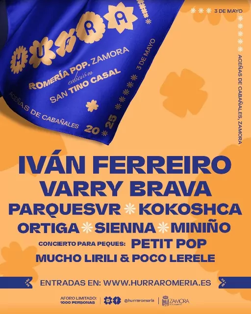 Hurra Romería 2025 cartel completo