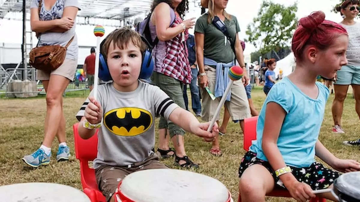 parque británico para niños en Brit Under Fest
