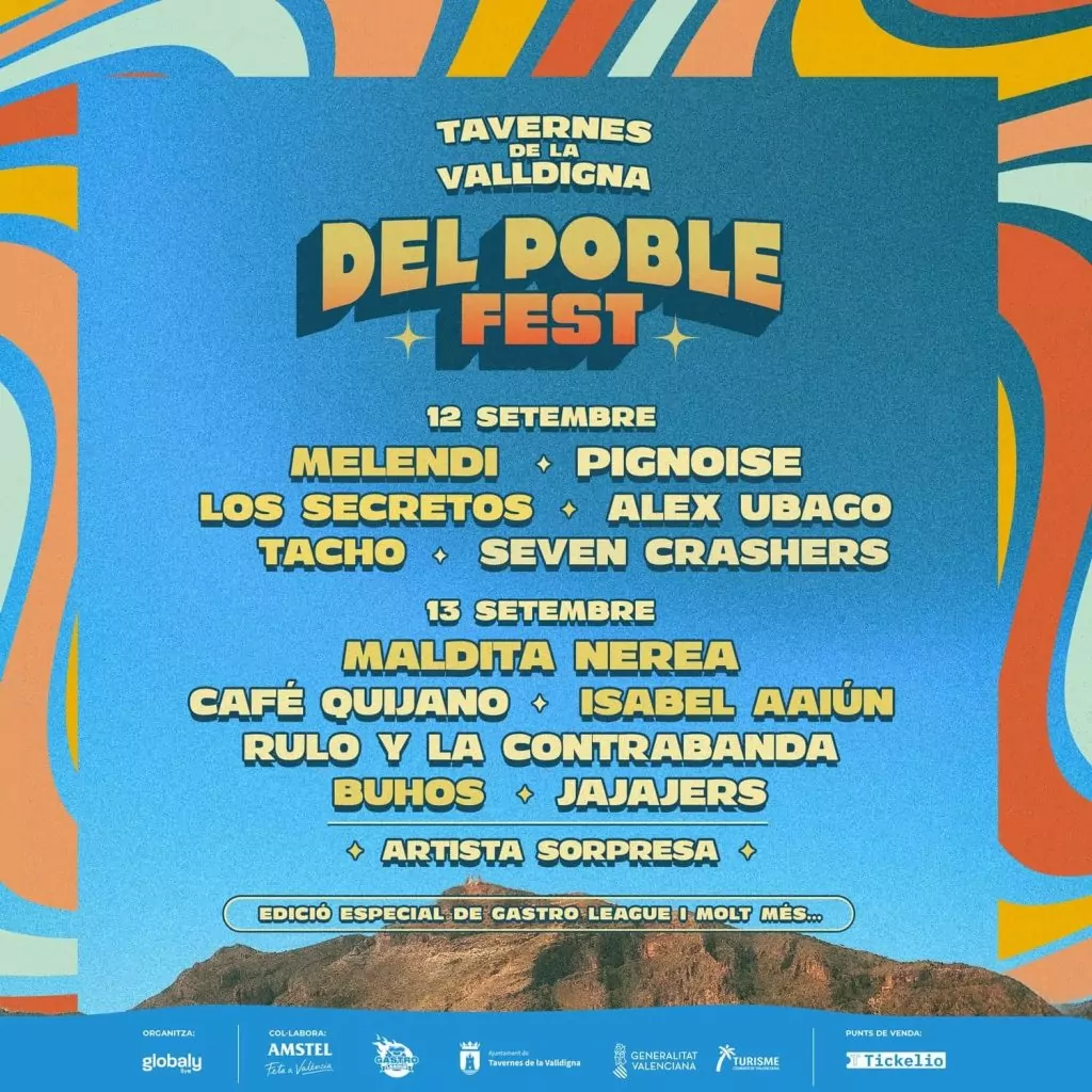 Cartel Del Poble Fest 2025