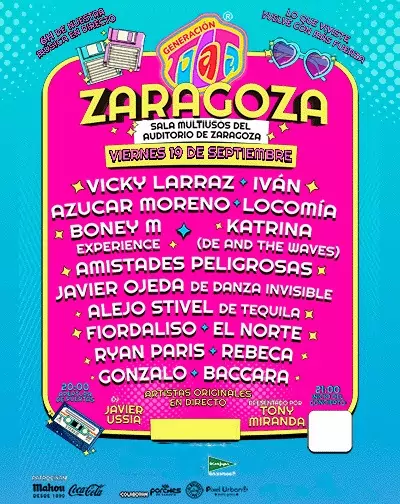Cartel Generación Tocata Zaragoza 2025