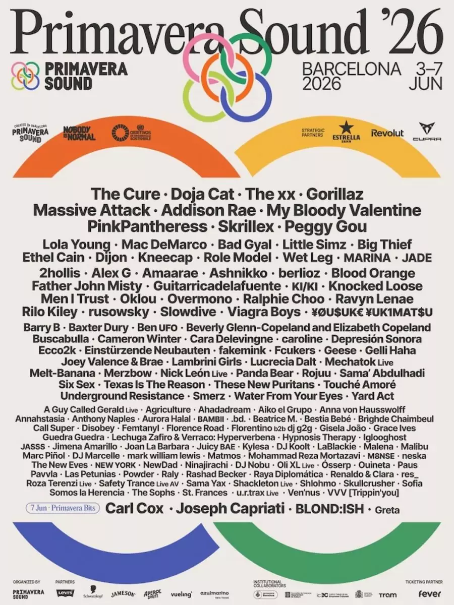 cartel Primavera SOund 2026