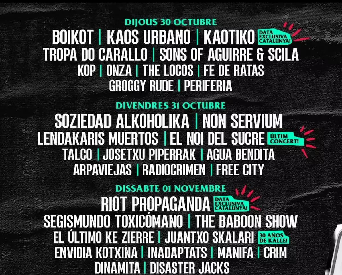 Cartel Pintor Rock 2025