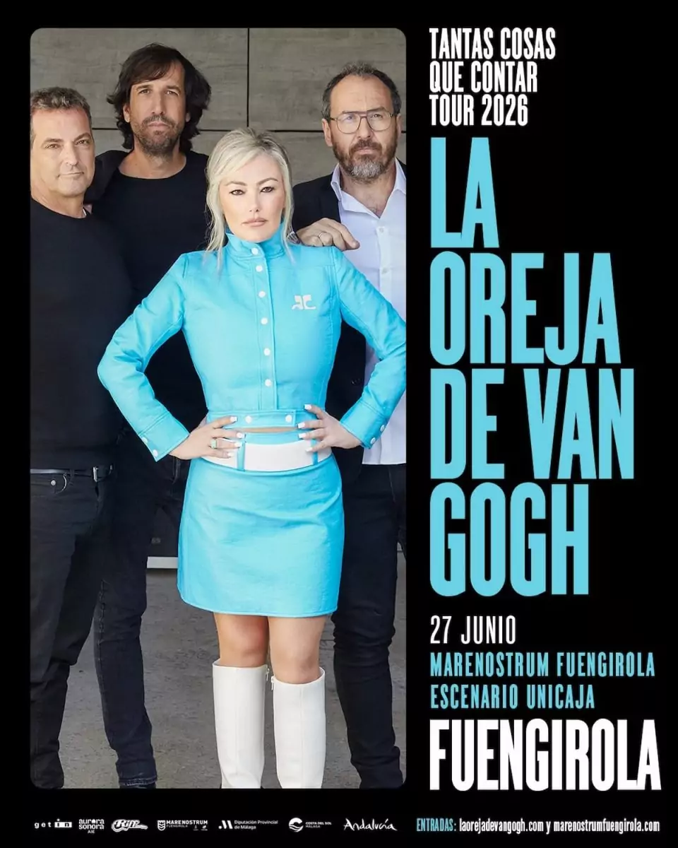 La Oreja de Van Gogh Marenostrum fuengirola 2026
