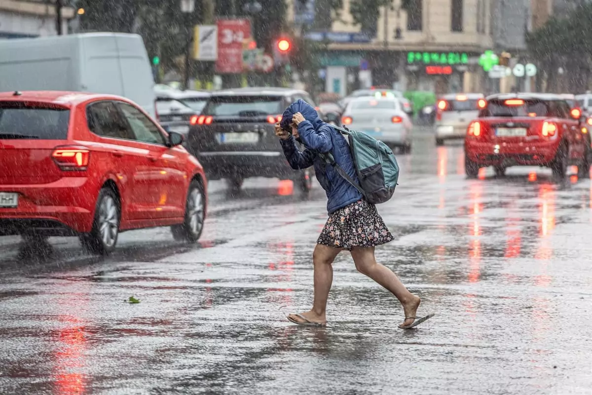 valencia lluvia