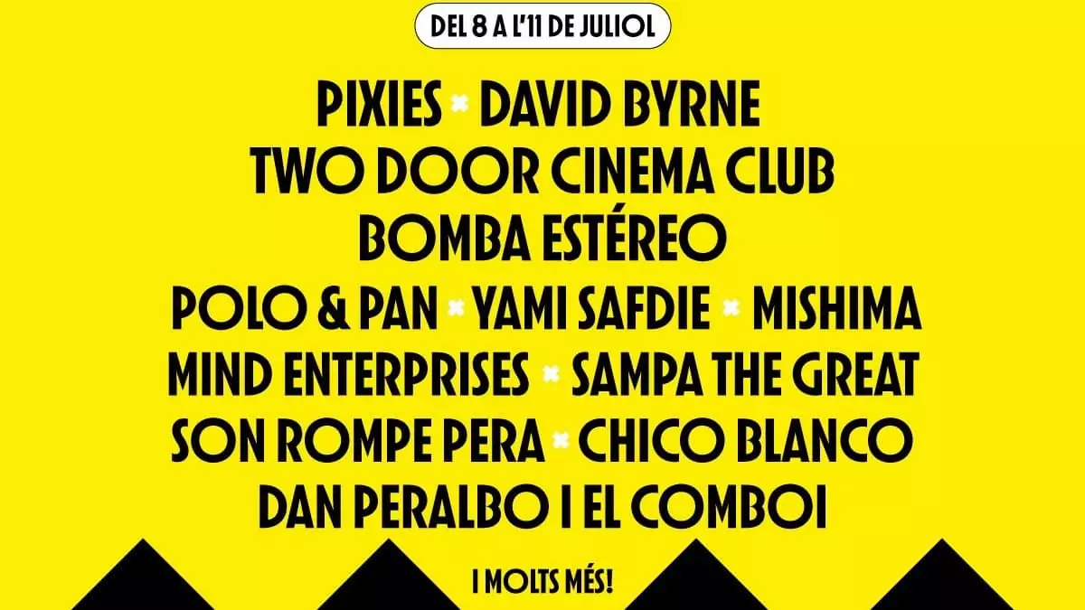 Cruïlla 2026 diseña cuatro jornadas para públicos distintos