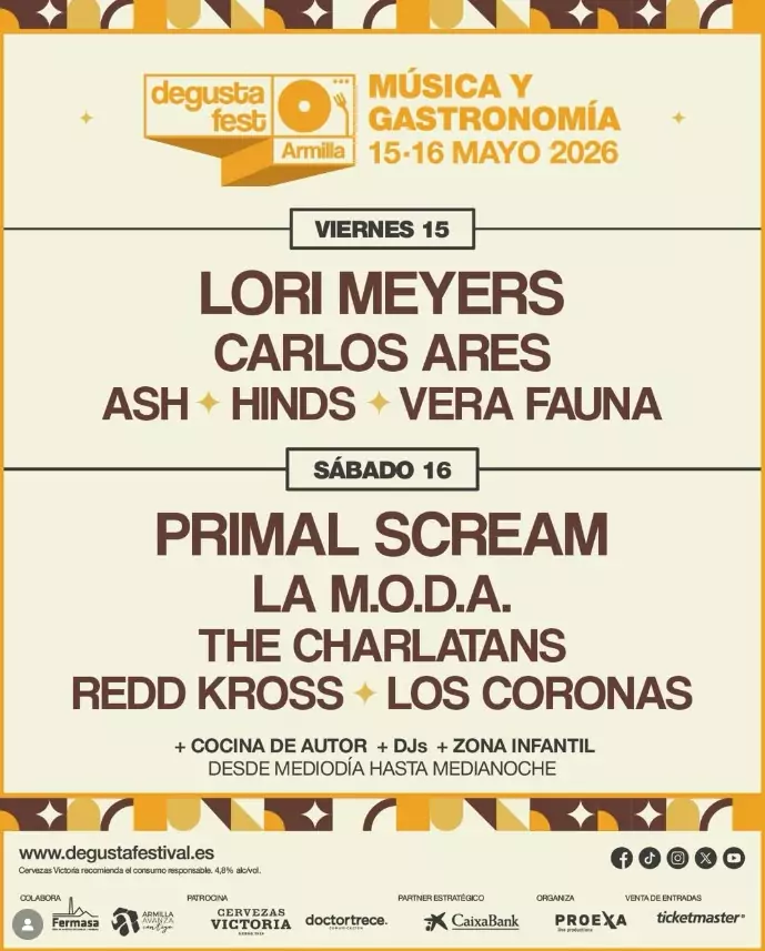 cartel completo degustafest 2026