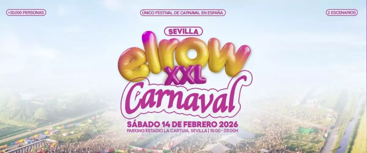 Elrow vuelve a Sevilla con su Carnaval XXL en 2026